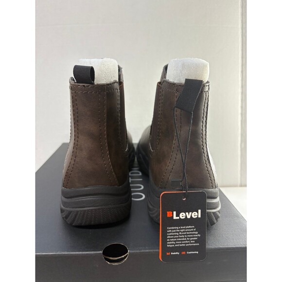 Bass Outdoor Men's Field Chelsea Boot Brown Cushioned Rubber Bottom Sz 10M - Picture 3 of 6